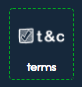 Terms and Conditions Element