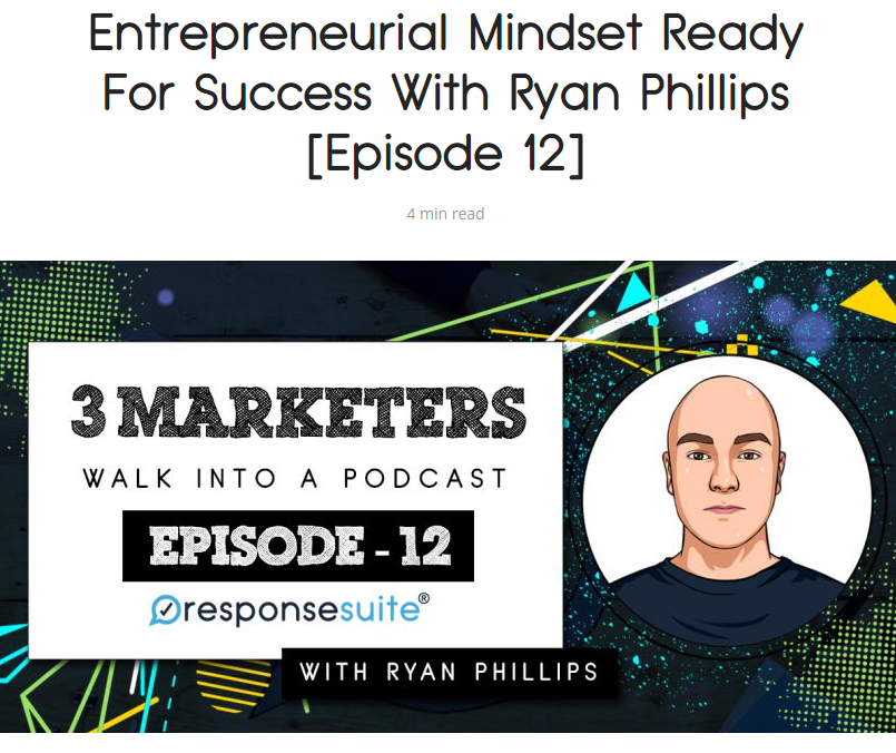 3 Marketers Podcast Ryan Phillips