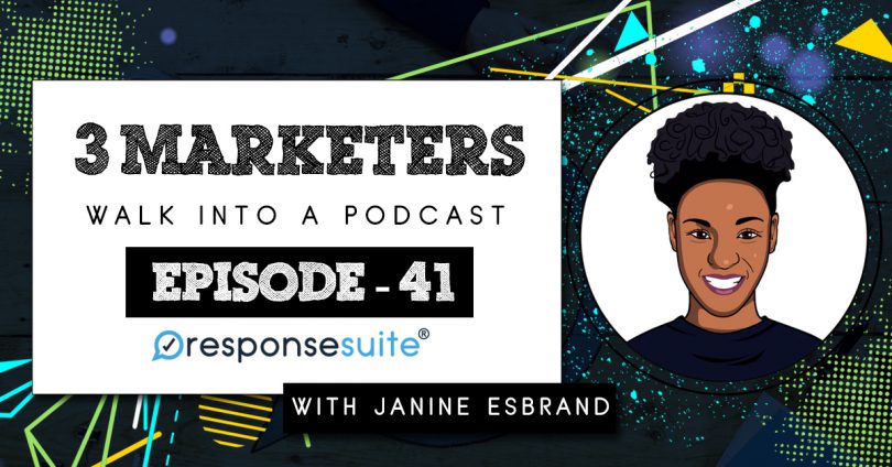 3 MARKETERS PODCAST - JANINE ESBRAND